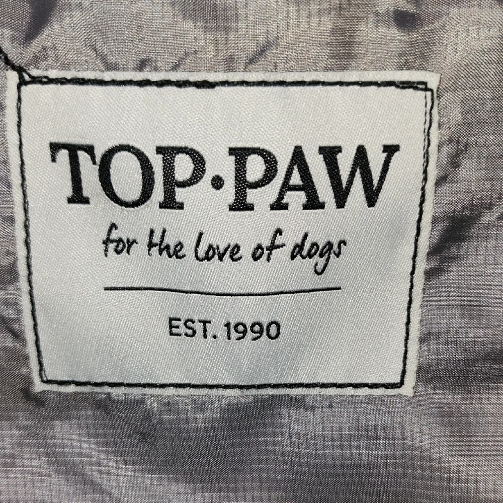NWOT TOP●PAW Gray Foldable Reuseable Lightweight Zippered Pet Accesories Tote